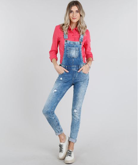 Macacao-Jeans-Feminino-Skinny-Destroyed-Azul-Claro-9112675-Azul_Claro_1