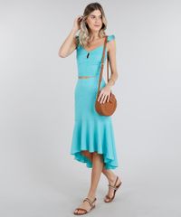 Saia-Feminina-Midi-com-Linho-Verde-Agua-9095654-Verde_Agua_3