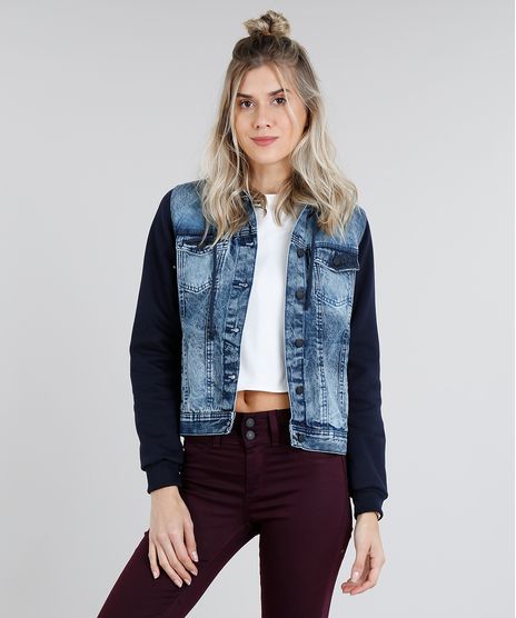 Jaqueta-Jeans-Feminina-com-Capuz-Removivel-em-Moletom-Azul-Escuro-9116723-Azul_Escuro_1