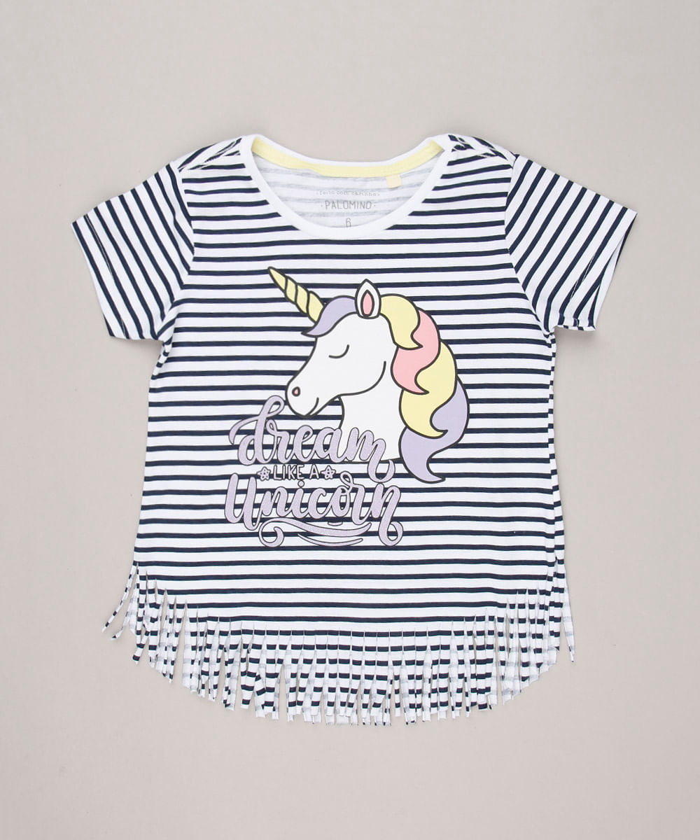 blusa de frio unicornio infantil