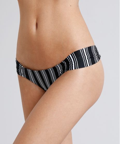 Biquini-Calcinha-Tanga-Listrada-com-Protecao-UV50--Preta-9219979-Preto_1