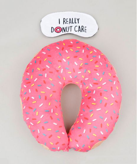 Kit-de-Apoio-de-Cabeca---Tapa-Olho-Estampado-de-Donut-9237098-Multicor_1