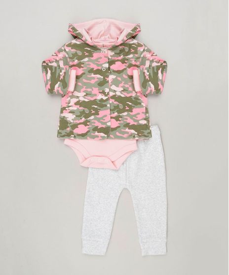 Conjunto-Infantil-Minnie-de-Body-Manga-Longa---Casaco-Estampado-Camuflado---Calca-Canelada-Cinza-Mescla-Claro-8953281-Cinza_Mescla_Claro_1