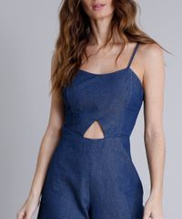 Macacao-Jeans-Feminino-Pantacourt-com-Vazado-Alcas-Finas-Azul-Escuro-9248858-Azul_Escuro_4