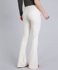 Calca-Feminina-Flare-em-Linho-com-Ziper-Bege-Claro-9189775-Bege_Claro_2