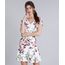 Vestido-Feminino-Curto-Estampado-Floral-com-Babado-Manga-Curta-Decote-V-Bege-Claro-9214258-Bege_Claro_1