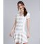 Vestido-Feminino-Curto-Listrado-com-Babado-Manga-Curta-Decote-V-Bege-Claro-9214259-Bege_Claro_1