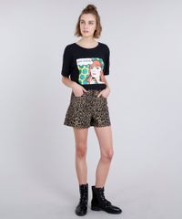 T-Shirt-Feminina-Manga-Curta-Oversized--Less-Mimimi--Preta-9296968-Preto_3