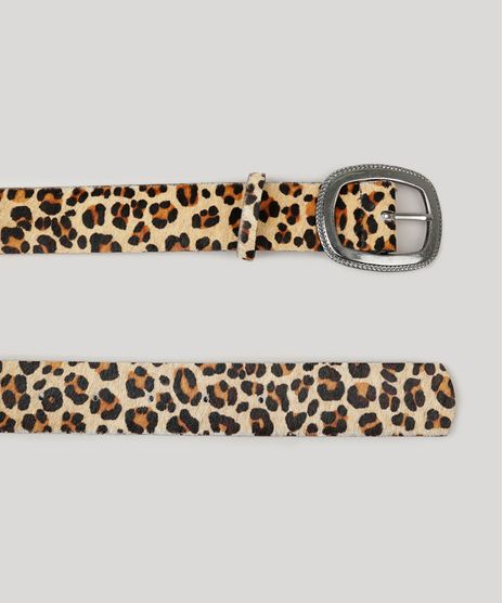 Cinto-Feminino-Animal-Print-Onca-Bege-9302876-Bege_1