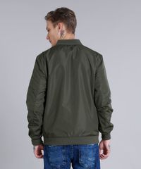 Jaqueta-Masculina-Bomber-com-Bolsos-Verde-Militar-8846523-Verde_Militar_2