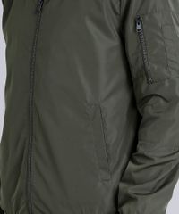 Jaqueta-Masculina-Bomber-com-Bolsos-Verde-Militar-8846523-Verde_Militar_4