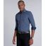 Camisa-Masculina-Slim-Mini-Print-Manga-Longa-Azul-Marinho-8584470-Azul_Marinho_1