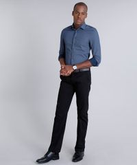 Camisa-Masculina-Slim-Mini-Print-Manga-Longa-Azul-Marinho-8584470-Azul_Marinho_3