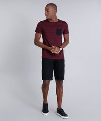 Bermuda-Masculina-Reta-com-Cinto-Cadarco-Listrado-Preta-9100775-Preto_3