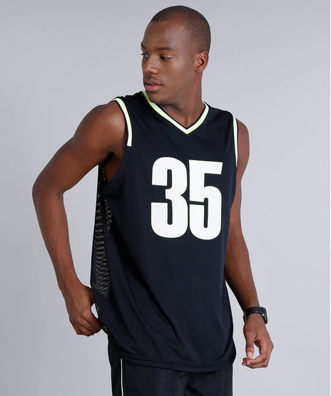 Regata-Masculina-Esportiva-Ace--35--com-Tela-Gola-V-Preta-9220182-Preto_1