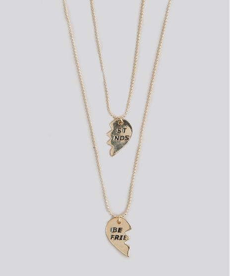 Kit-de-2-Colares-Femininos--Best-Friends--Dourado-9218449-Dourado_1