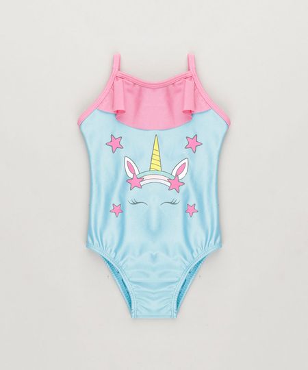 Maio-Body-Infantil-Halter-Neck-Unicornio-com-Babado-e-Protecao-UV50--Azul-Claro-9227280-Azul_Claro_1