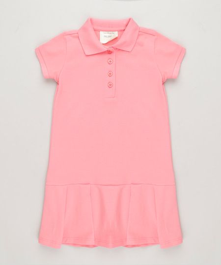 Vestido-Polo-Infantil-Curto-com-Pregas-e-Bordado-Manga-Curta-em-Piquet-Rosa-9214119-Rosa_1 Vestido-Polo-Infantil-Curto-com-Pregas-e-Bordado-Manga-Curta-em-Piquet-Rosa-9214119-Rosa_1