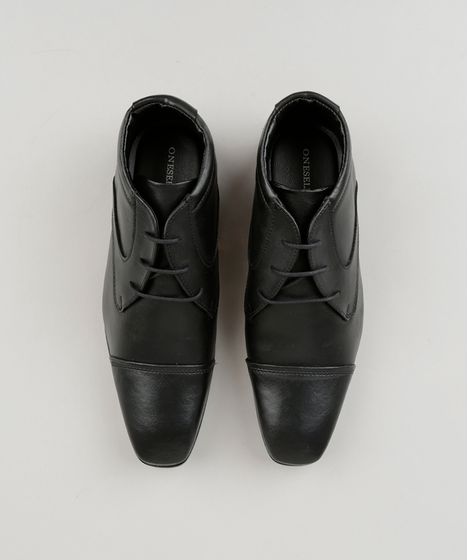 sapato social masculino cano alto