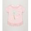 Blusa-Infantil-Flamingo-com-Glitter-e-Franjas-Manga-Curta-Decote-Redondo-em-Algodao---Sustentavel-Rose-9241757-Rose_1