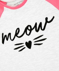 Pijama-Infantil--Meow--Raglan-Manga-Curta-Cinza-Mescla-Claro-9223720-Cinza_Mescla_Claro_3