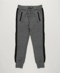 Calca-Infantil-Jogger-em-Moletom-com-Listras-Laterais-Cinza-Mescla-Escuro-8861819-Cinza_Mescla_Escuro_1 Calca-Infantil-Jogger-em-Moletom-com-Listras-Laterais-Cinza-Mescla-Escuro-8861819-Cinza_Mescla_Escuro_1