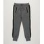 Calca-Infantil-Jogger-em-Moletom-com-Listras-Laterais-Cinza-Mescla-Escuro-8861819-Cinza_Mescla_Escuro_1
