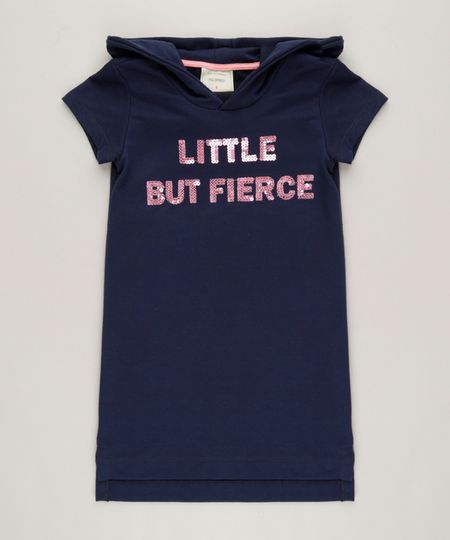 Vestido-Infantil-Curto--Little-But-Fierce--com-Paetes-e-Capuz-Manga-Curta-em-Moletom-Azul-Marinho-9232113-Azul_Marinho_1 Vestido-Infantil-Curto--Little-But-Fierce--com-Paetes-e-Capuz-Manga-Curta-em-Moletom-Azul-Marinho-9232113-Azul_Marinho_1