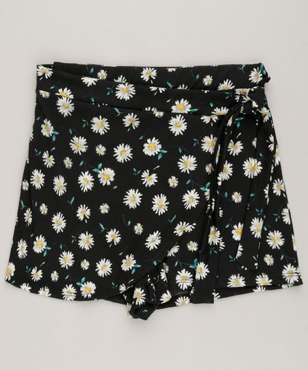 Short-Saia-Infantil-Estampado-Floral-Preto-9228796-Preto_1 Short-Saia-Infantil-Estampado-Floral-Preto-9228796-Preto_1