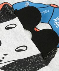 Camiseta-Infantil-com-Estampa-Interativa-de-Cachorro-e-Capuz-Manga-Curta-Gola-Careca-Cinza-Mescla-Claro-9227463-Cinza_Mescla_Claro_4