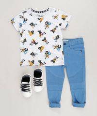 Camiseta-Infantil-Estampada-Turma-do-Mickey-Manga-Curta-Gola-Careca-Cinza-Mescla-Claro-9233522-Cinza_Mescla_Claro_3