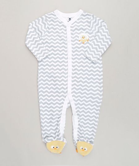 Macacao-Infantil-Pintinho-Estampado-Chevron-Manga-Longa-em-Algodao---Sustentavel-Off-White-9110025-Off_White_1