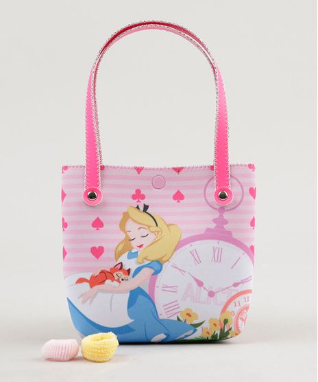 Bolsa-Infantil-Alice-no-Pais-das-Maravilhas---Elasticos-de-Cabelo-Rosa-9126689-Rosa_1