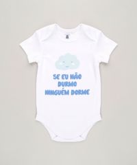 Body-Infantil--Se-Eu-Nao-Durmo-Ninguem-Dorme--Manga-Curta-Gola-Careca-em-Algodao---Sustentavel-Branco-8929842-Branco_1