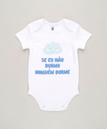 Body-Infantil--Se-Eu-Nao-Durmo-Ninguem-Dorme--Manga-Curta-Gola-Careca-em-Algodao---Sustentavel-Branco-8929842-Branco_1