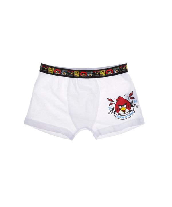 Cueca Boxer Angry Birds Branca 10