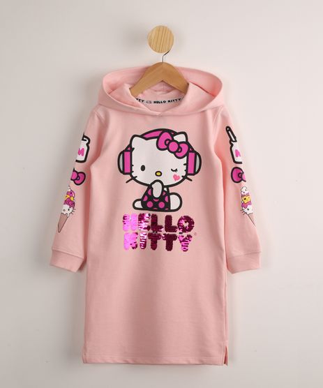 hello kitty plus size moletom com capuz