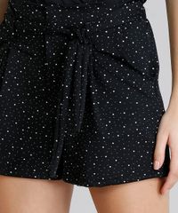 Short-Feminino-Clochard-Estampado-de-Poas-Preto-9266415-Preto_4