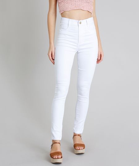 calça branca da sawary