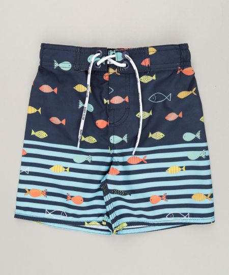 Bermuda-Surf-Infantil-Estampada-de-Peixes-com-Velcro-e-Cordao-Azul-Marinho-9245073-Azul_Marinho_1 Bermuda-Surf-Infantil-Estampada-de-Peixes-com-Velcro-e-Cordao-Azul-Marinho-9245073-Azul_Marinho_1