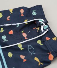 Bermuda-Surf-Infantil-Estampada-de-Peixes-com-Velcro-e-Cordao-Azul-Marinho-9245073-Azul_Marinho_4