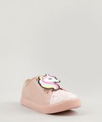 Tenis-Infantil-Molekinha-de-Unicornio-com-Glitter-Rose-9267215-Rose_2