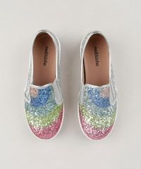 Tenis-Infantil-Molekinha-Slip-On-com-Glitter-Prateado-9267206-Prateado_4