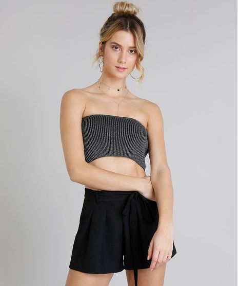 Top-Faixa-Feminino-em-Trico-Canelado-com-Lurex-Sem-Bojo-Preto-9261347-Preto_1