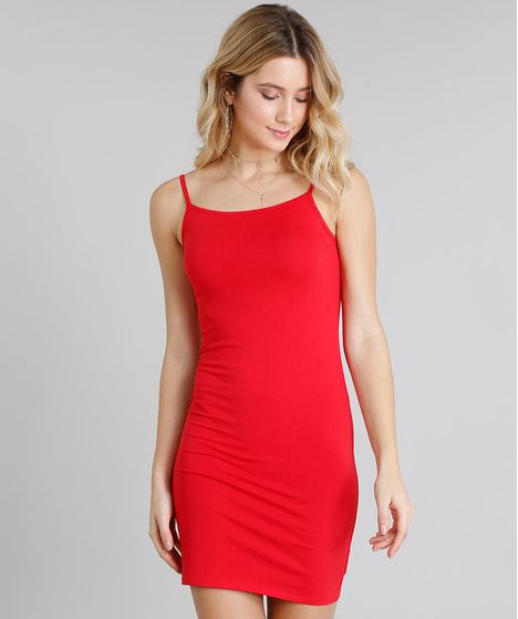 vestido vermelho apertado