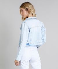 Jaqueta-Jeans-Feminina-Cropped-Destroyed-Manga-Longa-Azul-Claro-9217850-Azul_Claro_2