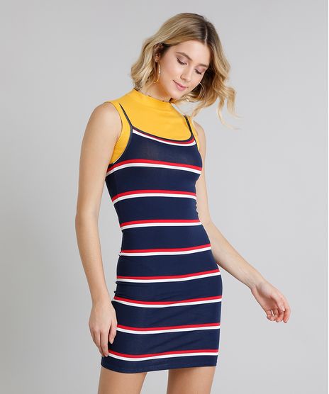 Vestido-Feminino-Basico-Curto-Listrado-Alca-Fina-Decote-Redondo-Azul-Marinho-9241376-Azul_Marinho_1