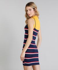 Vestido-Feminino-Basico-Curto-Listrado-Alca-Fina-Decote-Redondo-Azul-Marinho-9241376-Azul_Marinho_2