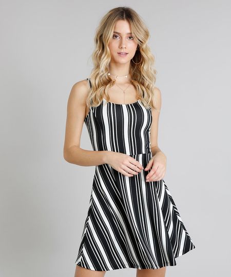 Vestido-Feminino-Evase-Curto-Listrado-Sem-Manga-Decote-Redondo-Off-White-9248327-Off_White_1