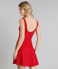 Vestido-Feminino-Evase-Curto-Estampado-de-Poa-Sem-Manga-Decote-Redondo-Vermelho-9248329-Vermelho_2
